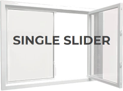Alexandria Home Solutions - Window Single Slider